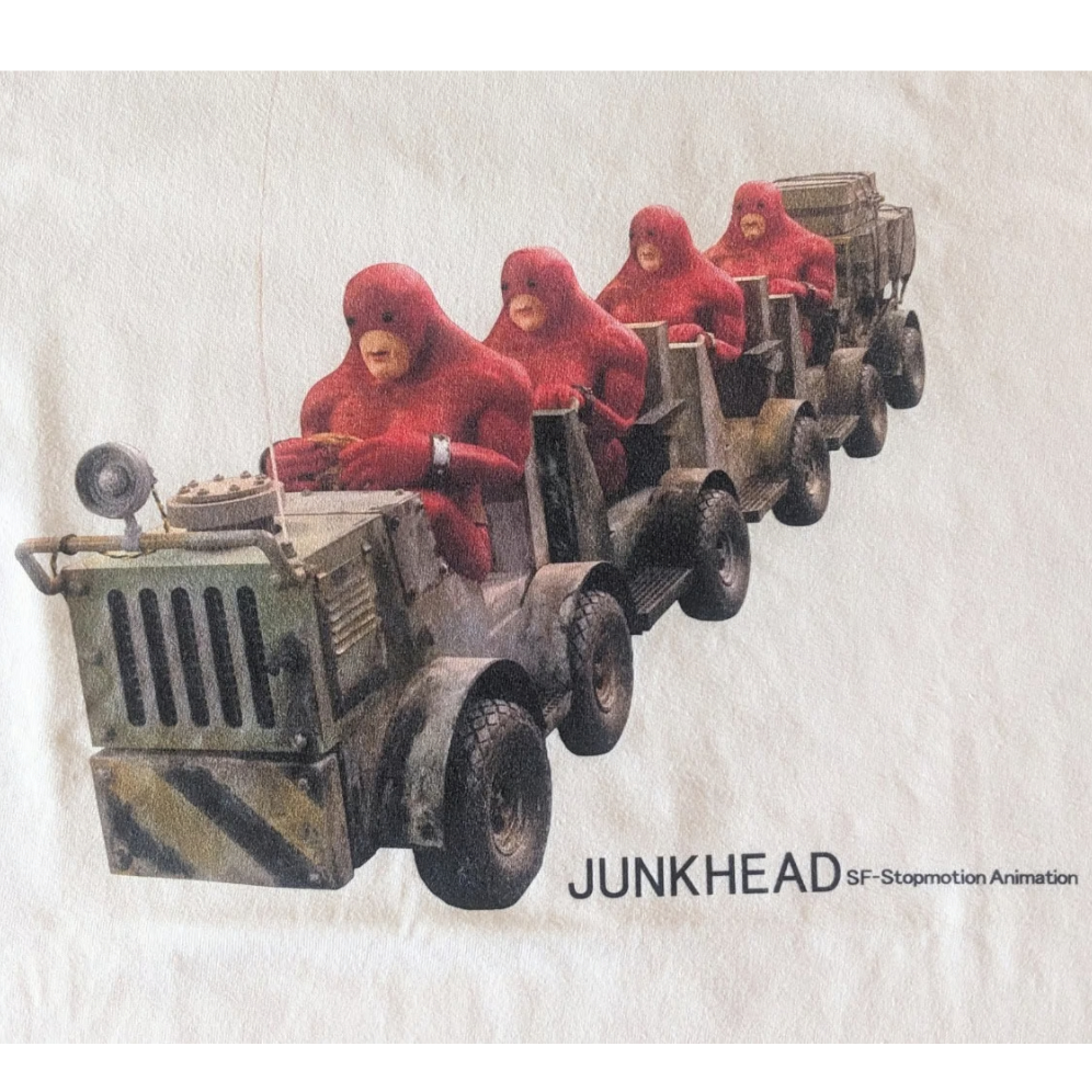 ☆「JUNK HEAD」マルギータのグルメツアーTシャツ（薄ベージュ