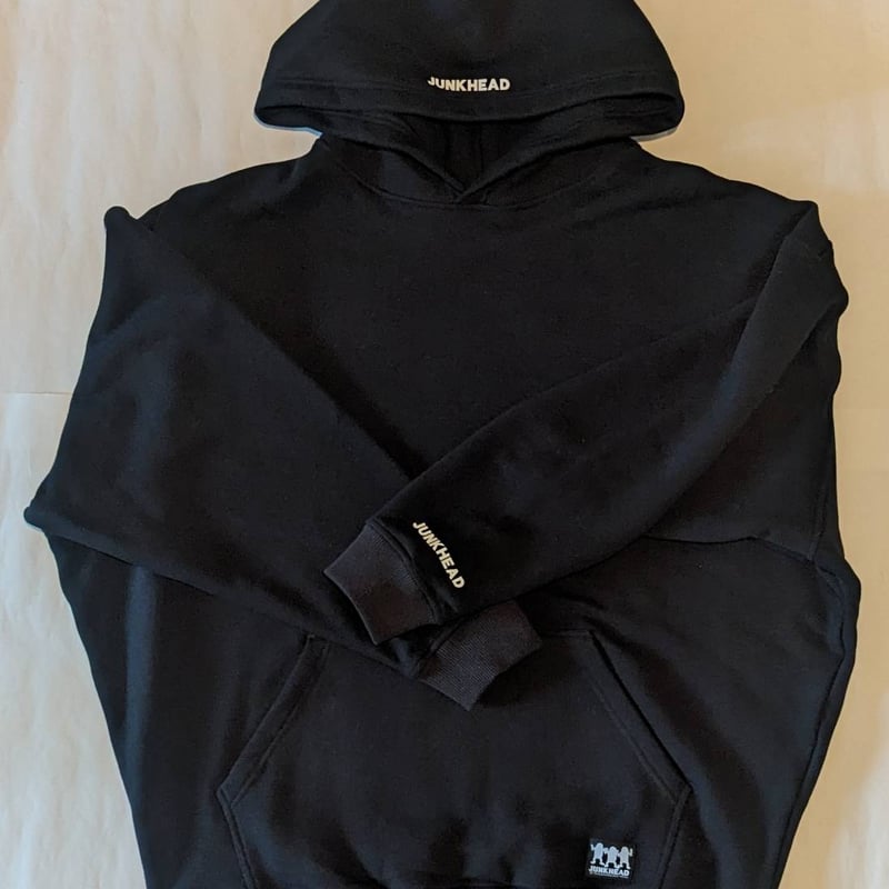 ☆「JUNK HEAD」ビッグシルエットフーディー(JHブラック