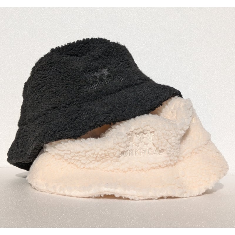 ☆「JUNK HEAD」 ボア バケットハット（オフホワイト）☆ | YAMIKENstore