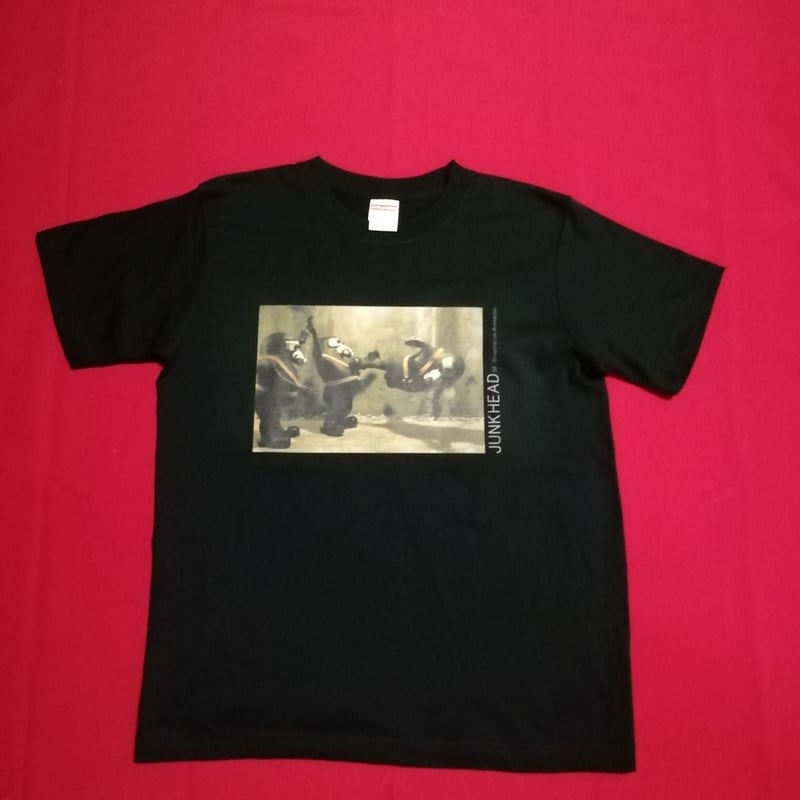 ☆「JUNK HEAD 」3バカちゃんドロップキックTシャツ（黒