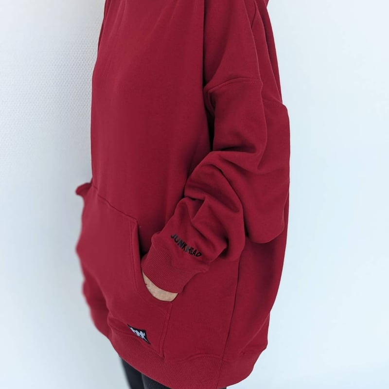 ☆「JUNK HEAD」ビッグシルエットフーディー(ニコレッド)☆ | YAMIKENstore