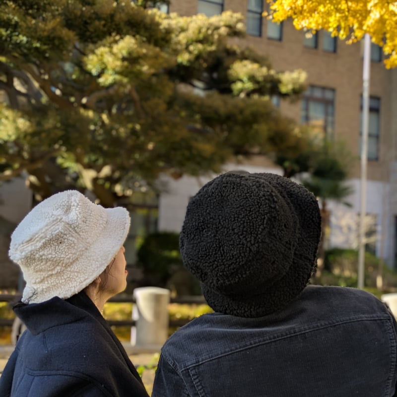 ☆「JUNK HEAD」 ボア バケットハット（オフホワイト）☆ | YAMIKENstore