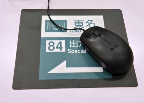 マリンPC購入限定特典]宝鐘マリン直筆サイン入りアクリルパネル マウス