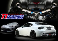 Ti RACING チタニウムマフラー(デュアルタイプ） 86/BRZ用
