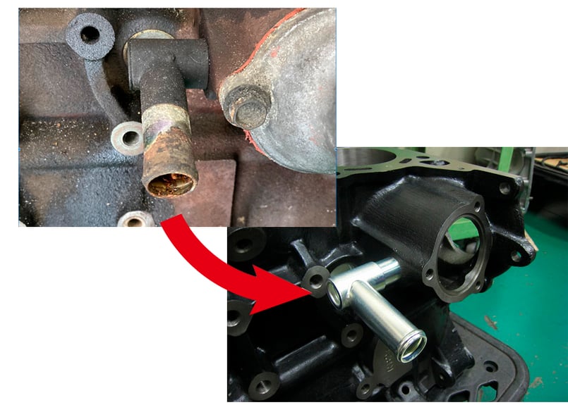 [日産純正部品]RB26ウォーターコネクター ◇ 日産 純正 ウォーター ホース コネクター スカイライン GT-R BCNR33