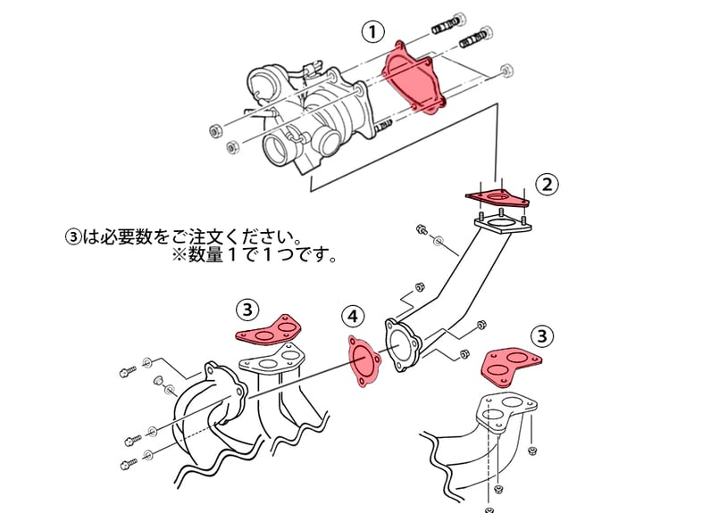 ellecoco55ページ ぽこぽこハイネックカットソー【洗濯機洗い可】（カットソー