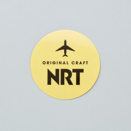 成田空港オリジナルステッカー（クラフト）