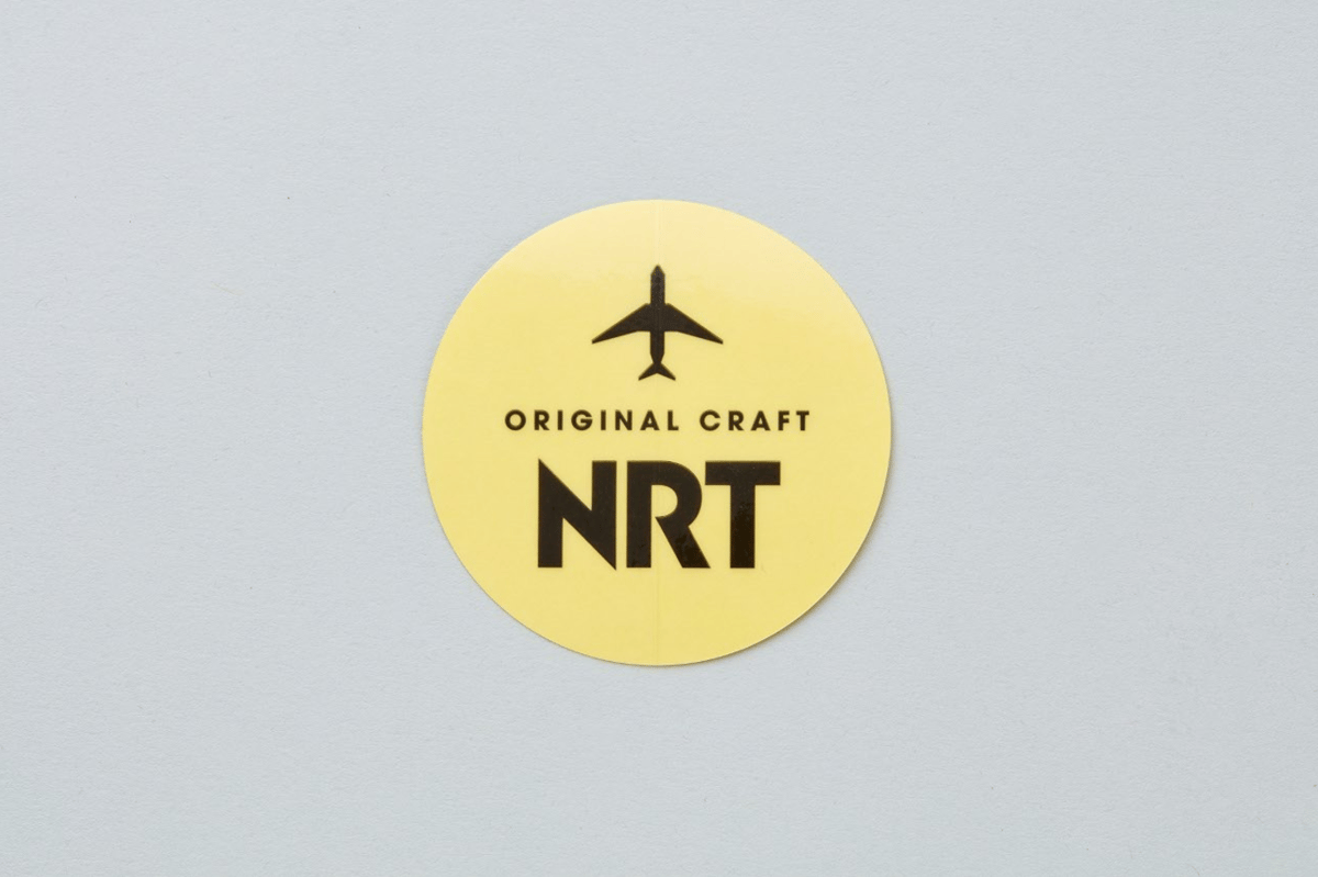 成田空港オリジナルステッカー（クラフト） | NARITA AIRPORT ONLINE SHOP