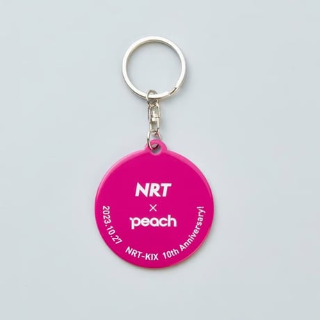 NRT×Peach　10th Anniversary　キーホルダー