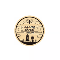 成田空港オリジナルステッカー（伐採木：杉）
