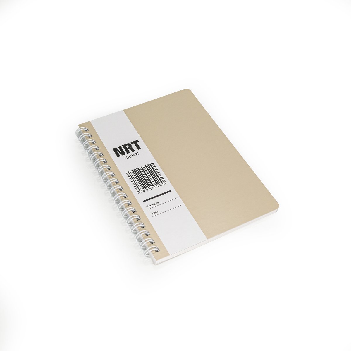 成田空港オリジナルノート ベージュ | NARITA AIRPORT ONLINE SHOP