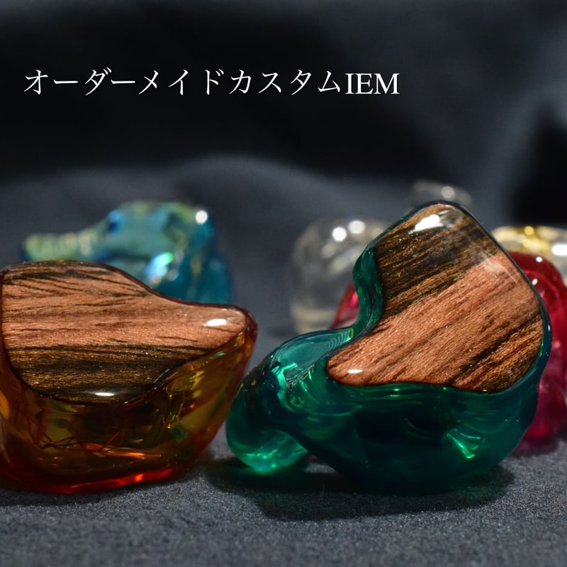 オーダーメイド　カスタムiem カスタムイヤホン 1BA