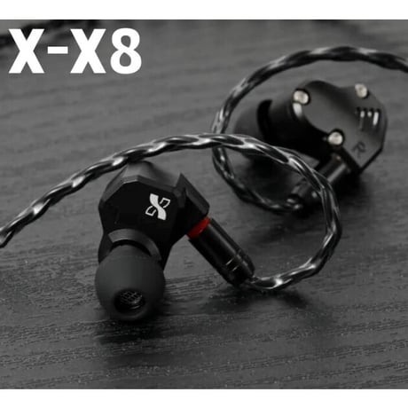 XSL X8 2DD IEM 高音質インイヤーヘッドセット