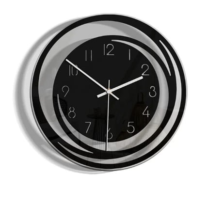 クリエイティブ ホームリビング ルームデコレーション アクリル壁掛け時計 ミニマリスト ノルディックスタイル 透明時計