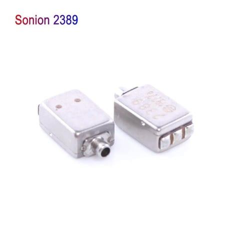 2個セット Sonion 2389 フルレンジ ドライバー ツイーター用 BA バランスアーマチュア レシーバー (DIY IEMs用 インイヤーモニター)