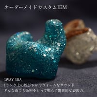 オーダーメイド　カスタムiem カスタムイヤホン 5BA