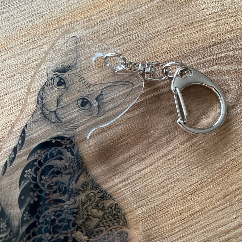 アクリルキーホルダー【クリア】 | MEGA GHOST