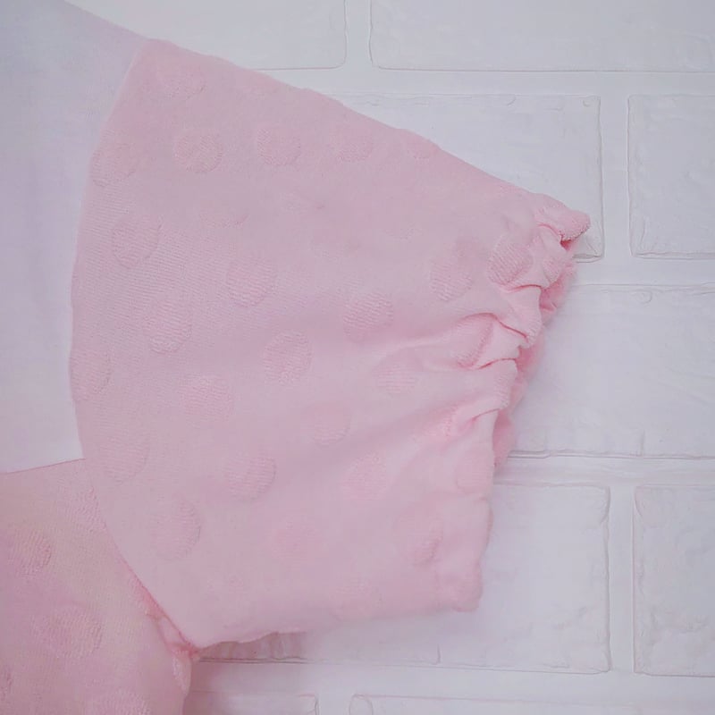 Dream For You：かわいい大人用ドレスオール：パイル生地・ピンク Dream For You：かわいい大人用ドレスオール：パイル生地・ピンク