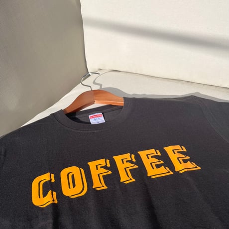 【定番】COFFEEロゴTシャツ  　　　　　　　　　　design by DF.SQEZ