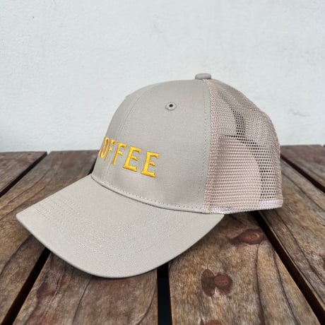new"COFFEE"メッシュキャップ