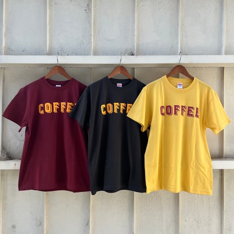 【定番】COFFEEロゴTシャツ  　　　　　　　　　　design by DF.SQEZ