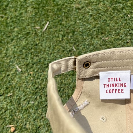 "STILL THINKING COFFEE"ロゴキャップ