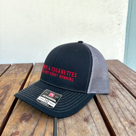 "COFFEE&CIGARETTES" キャップ