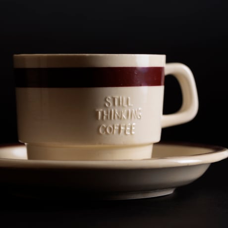 STCオリジナル カップ&ソーサー （限定発売）　by  BLACKBOOTS CERAMICS