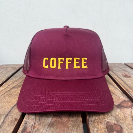 new"COFFEE"メッシュキャップ