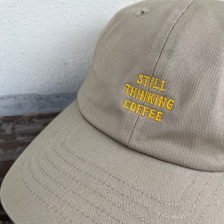 "STILL THINKING COFFEE"ロゴキャップ