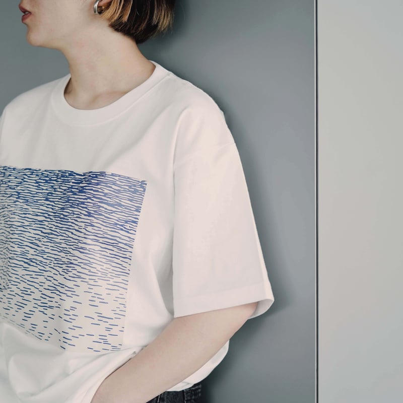 たなか　顔Tシャツ1 VINYL グラフィックTシャツ BIG T / さくらいはじめ / 横顔