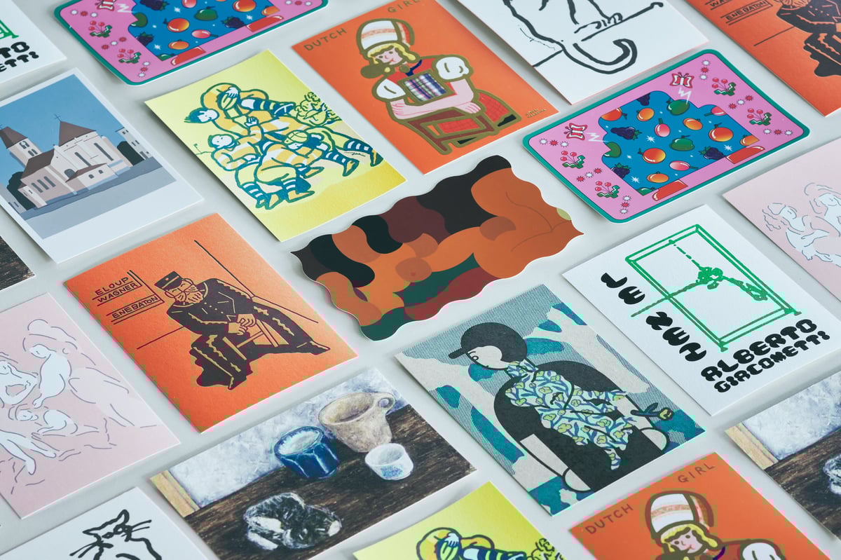 【ぽこ】ポストカード 朝野ペコ《郵便配達夫》ポストカード｜dot to dot today | 大阪