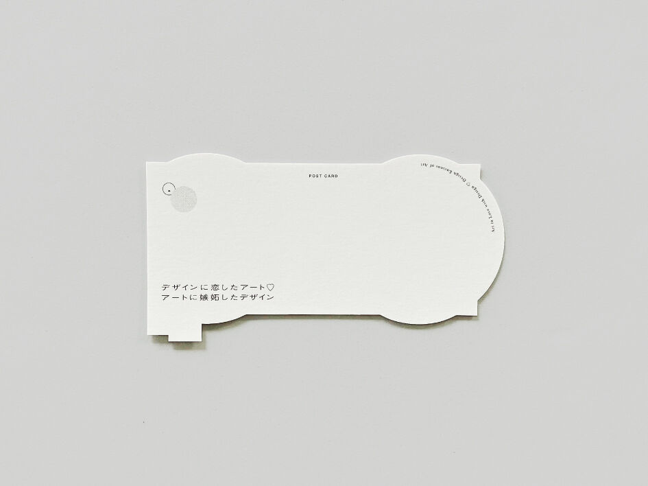 Ly Painter リィ NY個展限定ノベルティ　両面ポストカード　非売品 Ly Painter リィ NY個展限定ノベルティ両面ポストカード非売品