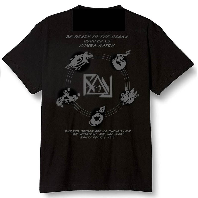 BE READY to The OSAKA Live T-shirts | singerRAY