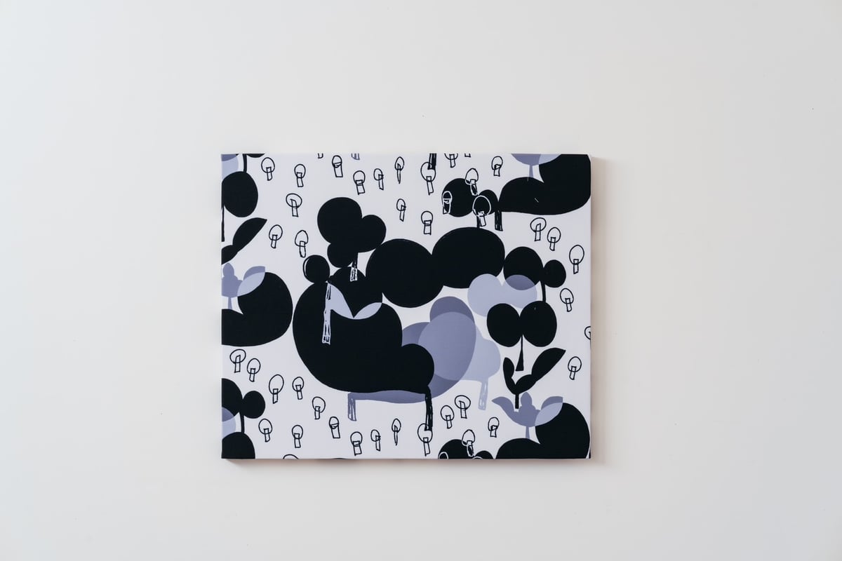 No.825.☆たま様.専用☆mOmen-t.☆ファブリックパネル　2枚set ファブリックパネルF12-002 サイズF-12 (606x500/mm) | CHITEN