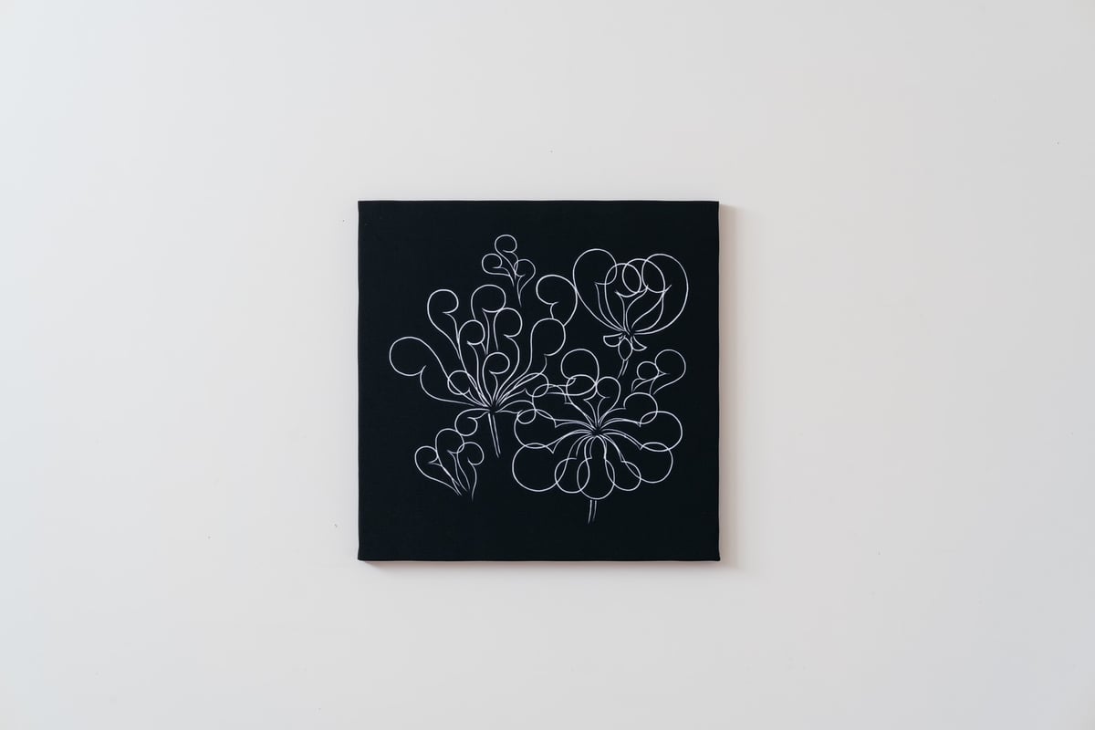 専用ページ　ファブリックパネル ファブリックパネル Mサイズ 33cm×33cm 花柄 花 玄関 おしゃれ