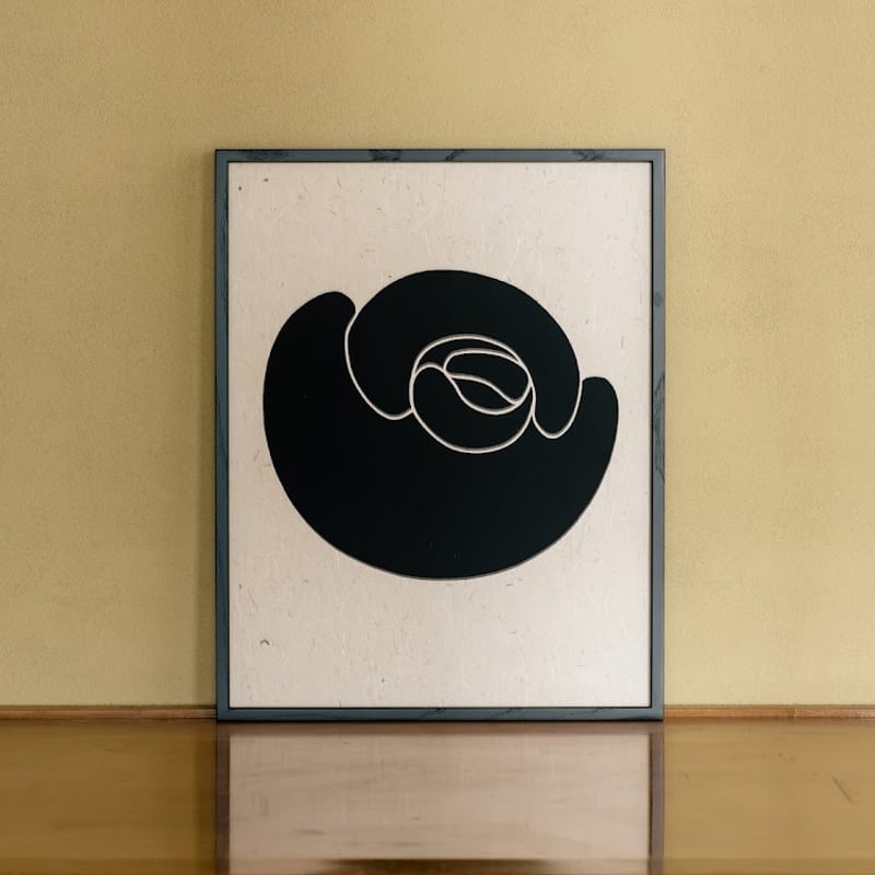 シルクスクリーンポスター 額なし SS-005 『蕾』 (W42.5×H54.5/cm) |
