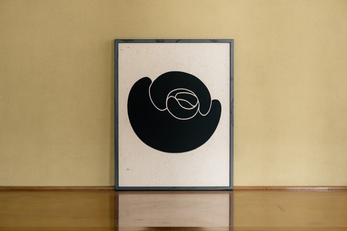 シルクスクリーンポスター 額なし SS-005 『蕾』 (W42.5×H54.5/cm) |
