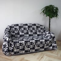 ビンテージファブリックパネル 花菱（紺） sensu-kikkoimage.jpg