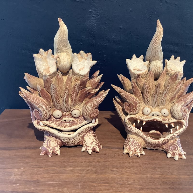 逆転しぃさぁ阿吽 | 高場瑛心 古仏頂焼いしの窯