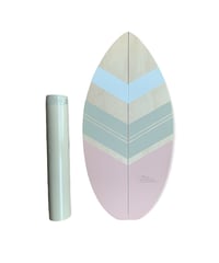 【ほぼ未使用】ウッドバランスボード ショート andBLUE ウッドバランスボード ショート/solid/brown | andBLUE SHOP