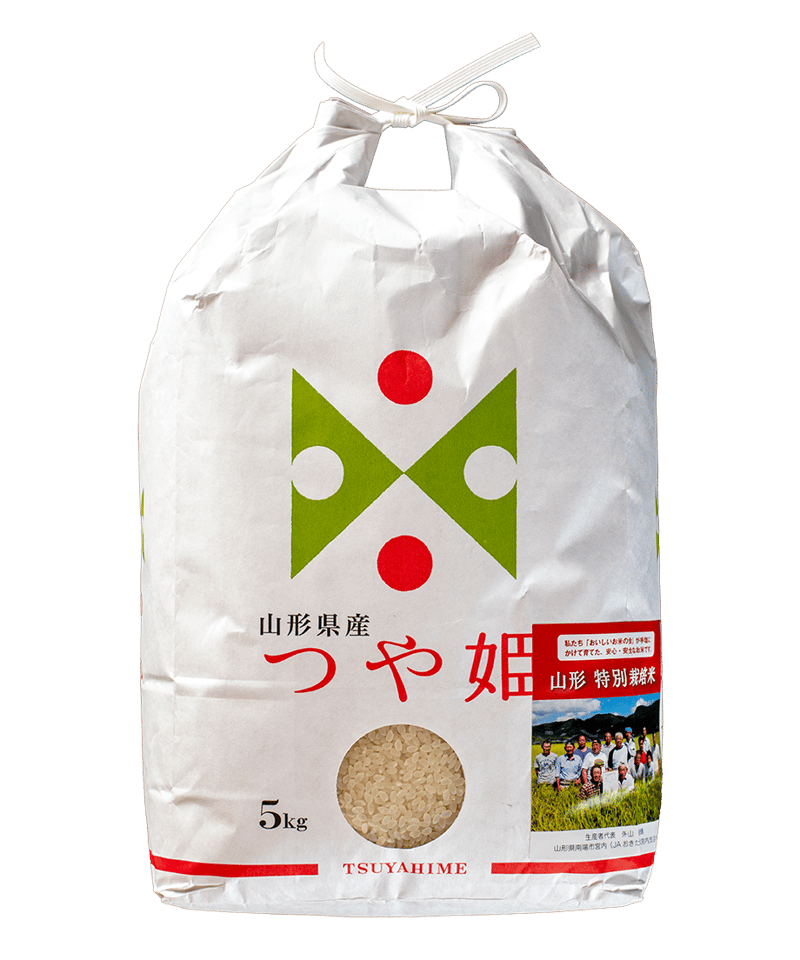 つや姫５Kg （JA山形おきたま産特別栽培米） | 米老舗なかむら