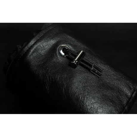 Leather Drawstring Treats Pouch