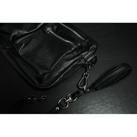 Leather Walking Supplies Storage Waist Bag