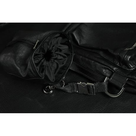 Leather Drawstring Treats Pouch