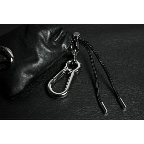 Leather Drawstring Etiquette Vinyl Pouch