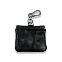 Leather Spring clasp Treats Pouch