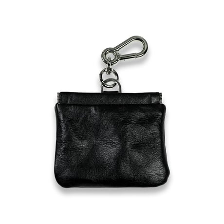Leather Spring clasp Treats Pouch