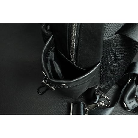 Leather Walking Supplies Storage 3Way Backpack