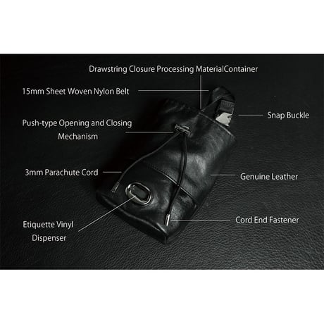 Leather All in One Storage Manners Pouch